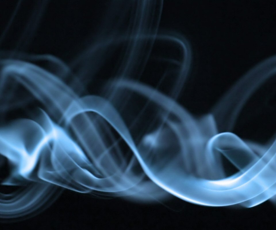 Обои абстракция, дым, черный фон, abstraction, smoke, black background разрешение 1920x1200 Загрузить