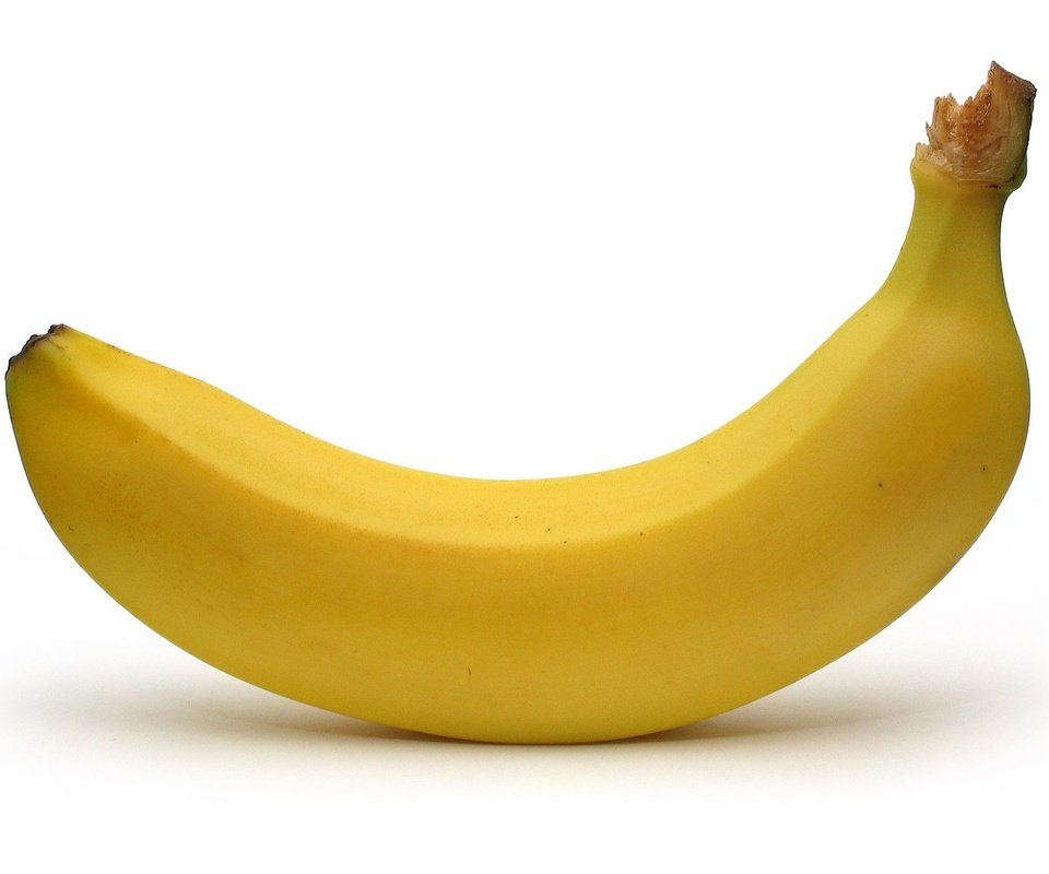 Обои желтый, фрукты, белый фон, банан, бананы, yellow, fruit, white background, banana, bananas разрешение 2000x1500 Загрузить