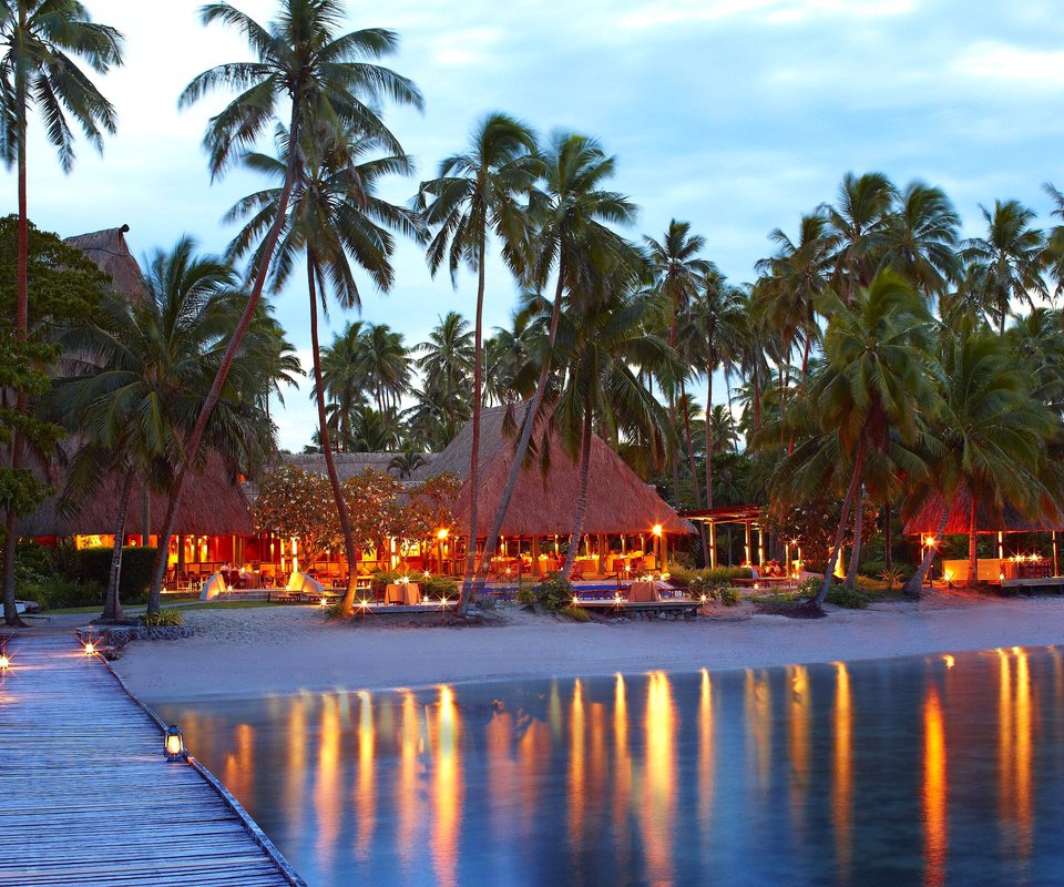 Обои вечер, море, пляж, тропики, мальдивы, the evening, sea, beach, tropics, the maldives разрешение 2808x1872 Загрузить