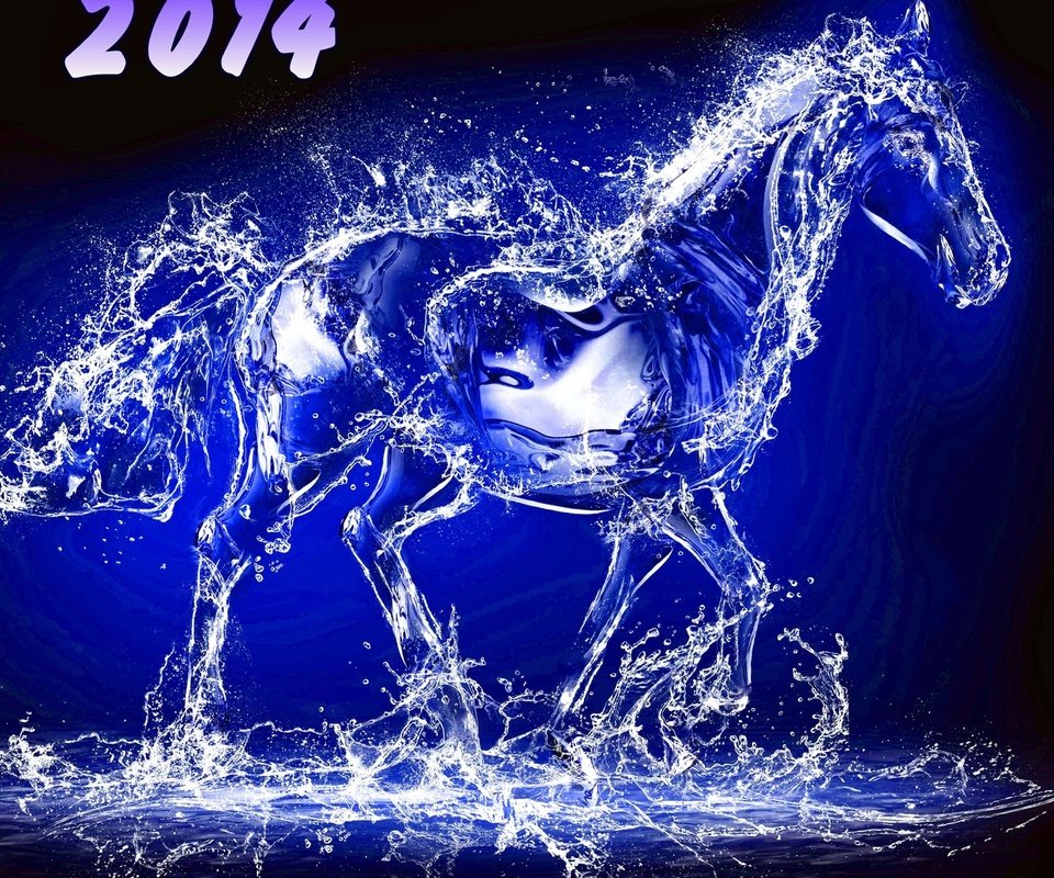 Обои год лошади, 2014 год, the year of the horse, 2014 разрешение 1920x1080 Загрузить