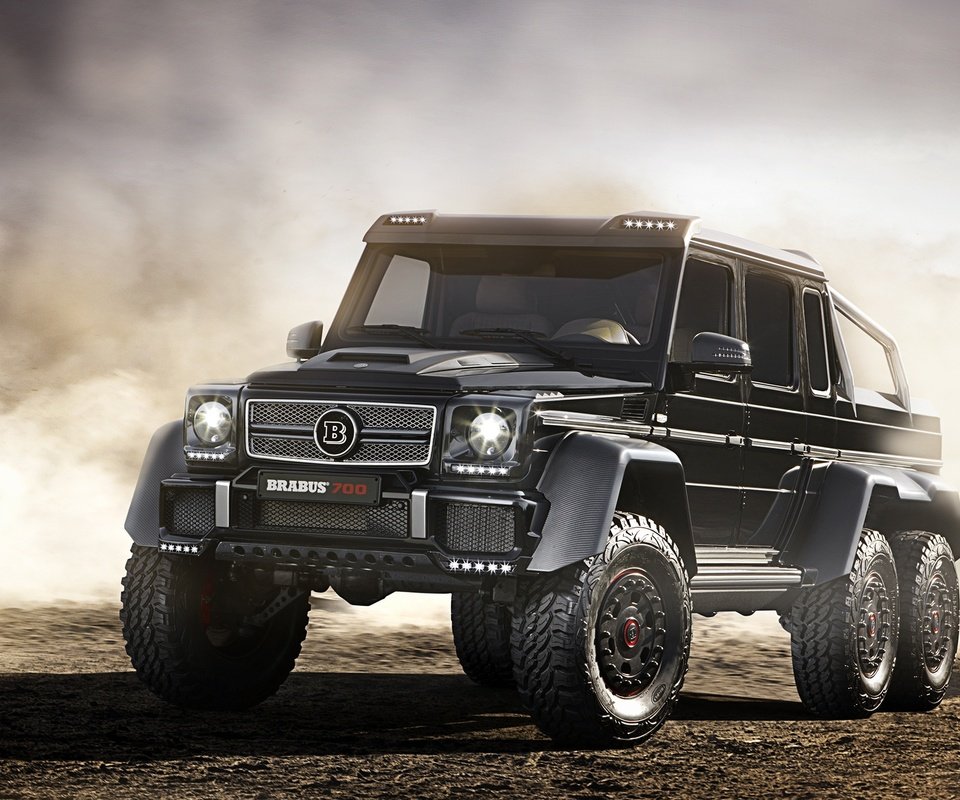 Обои 2014 brabus b63s 700 6x6 разрешение 2560x1440 Загрузить