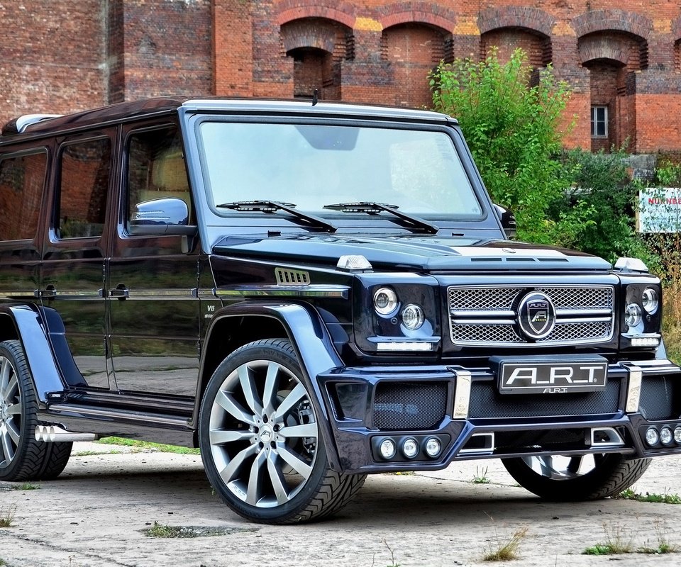 Обои амг, g55, a.r. t. mercedes-benz, streetline, amg разрешение 1920x1200 Загрузить