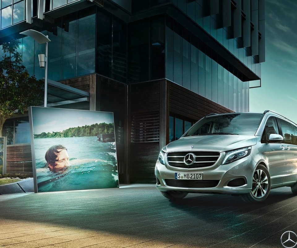 Обои mercedes-benz v-класс, mercedes-benz v-class разрешение 1920x1080 Загрузить