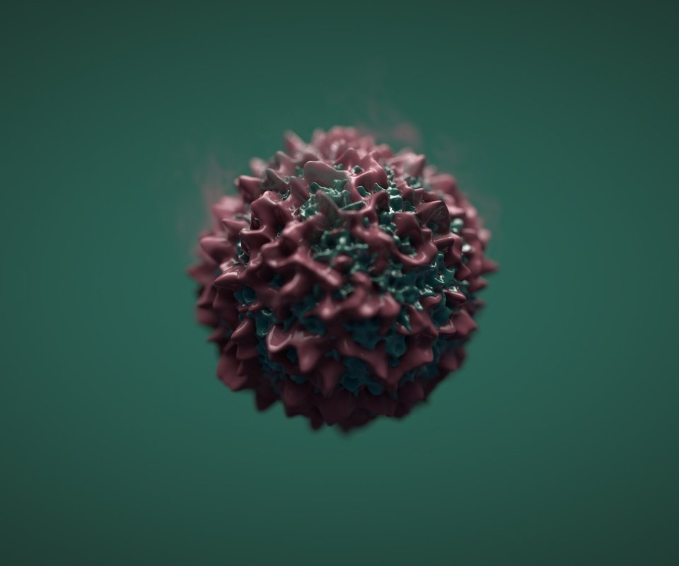 Обои 3d вирус, 3d virus разрешение 2560x1440 Загрузить