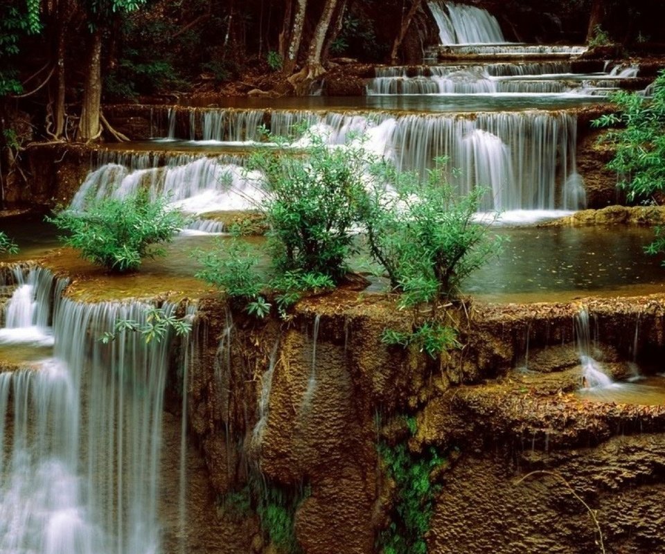 Обои водопад, waterfall разрешение 1920x1080 Загрузить