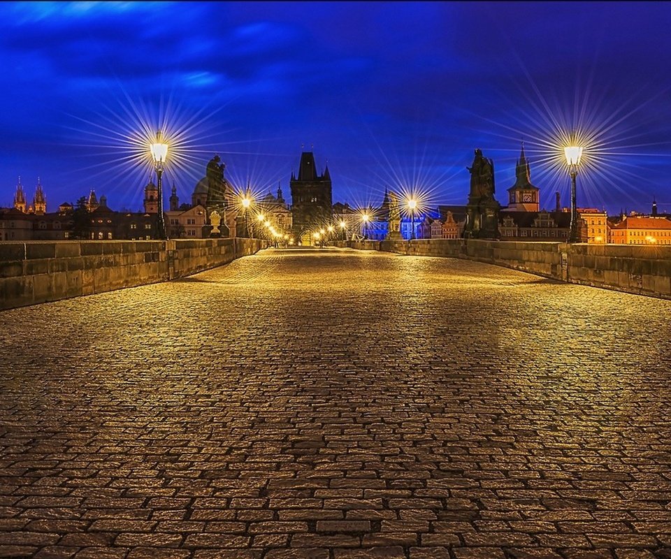 Обои мост, город, прага, карлов мост в праге, bridge, the city, prague, charles bridge in prague разрешение 2560x1600 Загрузить