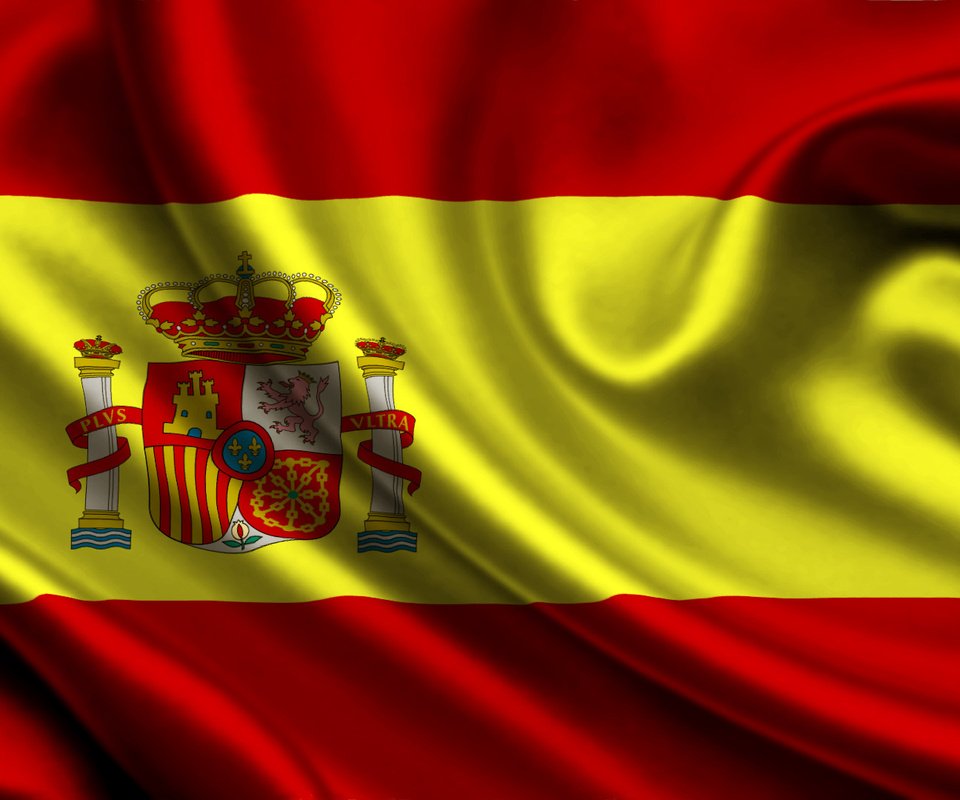 Обои флаг, испания, испании, flag, spain разрешение 1920x1080 Загрузить