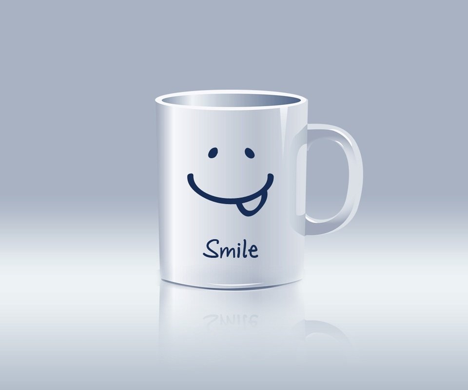 Обои настроение, чашка, смайл, чашка со смайликом, mood, cup, smile, cup with a smiley face разрешение 1920x1200 Загрузить