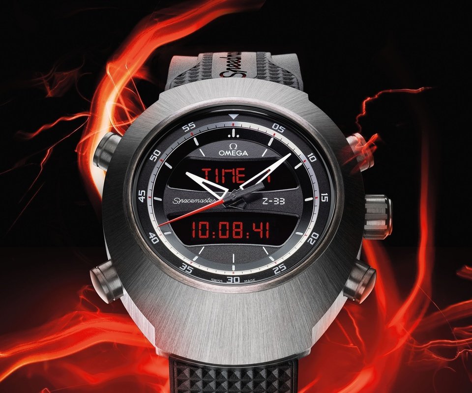 Обои часы, omega, speedmaster, z-33, watch разрешение 2560x1600 Загрузить