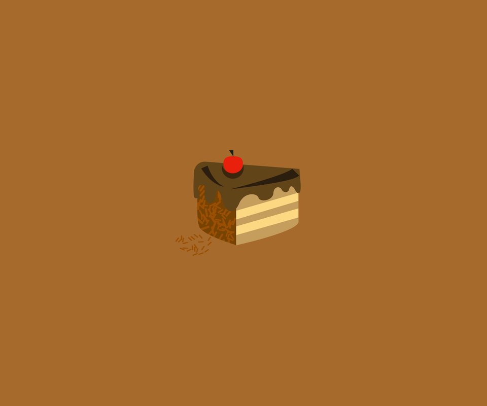 Обои рисунок, торт, кусочек, вишенка, figure, cake, piece, cherry разрешение 2560x1600 Загрузить