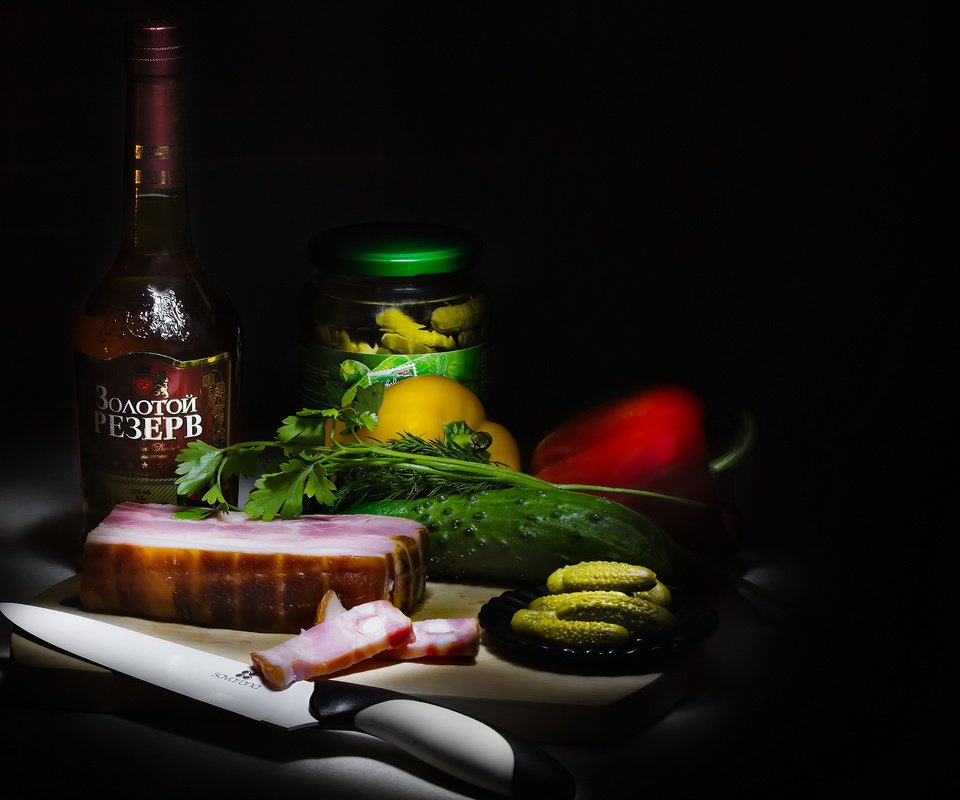 Обои овощи, мясо, пиво, алкоголь, натюрморт, vegetables, meat, beer, alcohol, still life разрешение 2560x1600 Загрузить