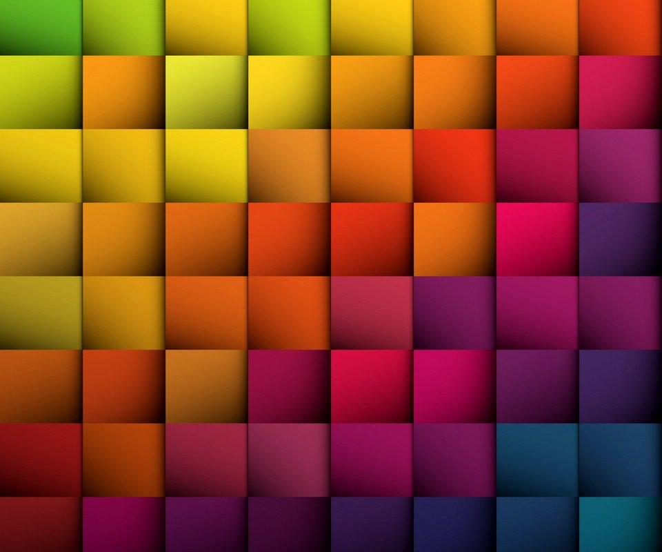 Обои абстракция, цвет, квадраты, abstraction, color, squares разрешение 2160x1920 Загрузить