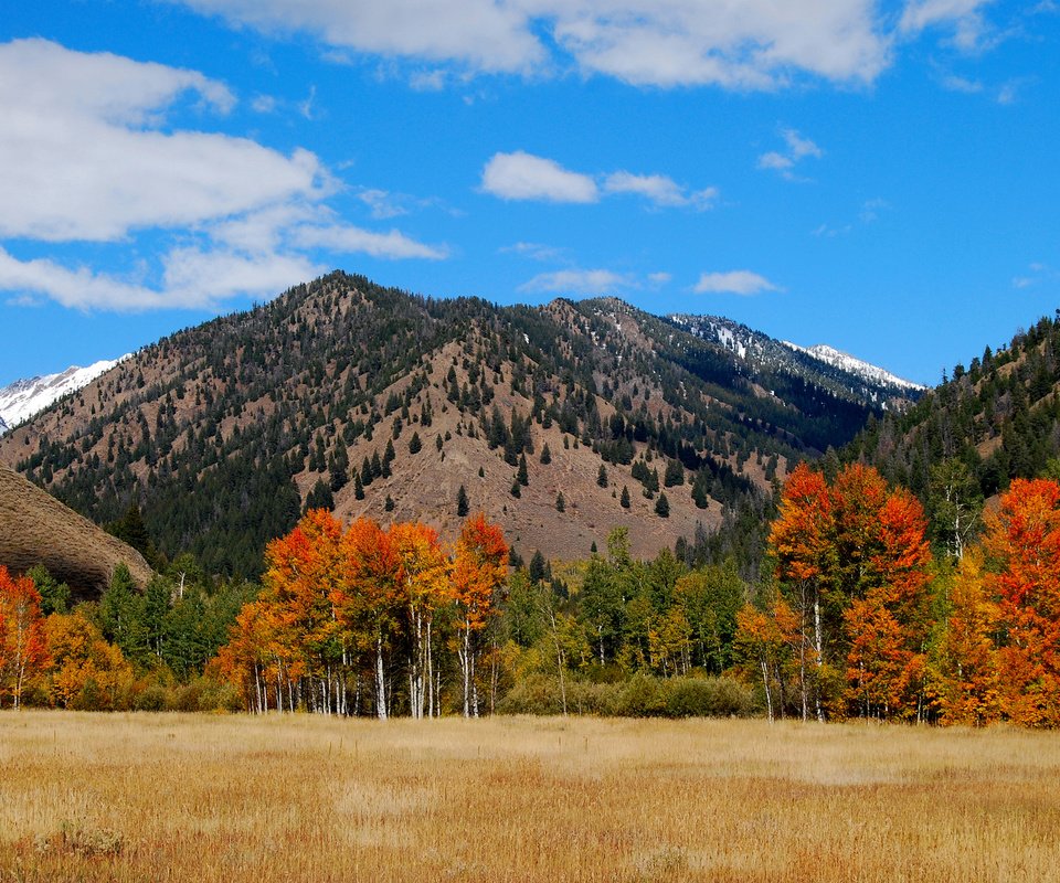 Обои горы, пейзаж, осень, mountains, landscape, autumn разрешение 2048x1371 Загрузить