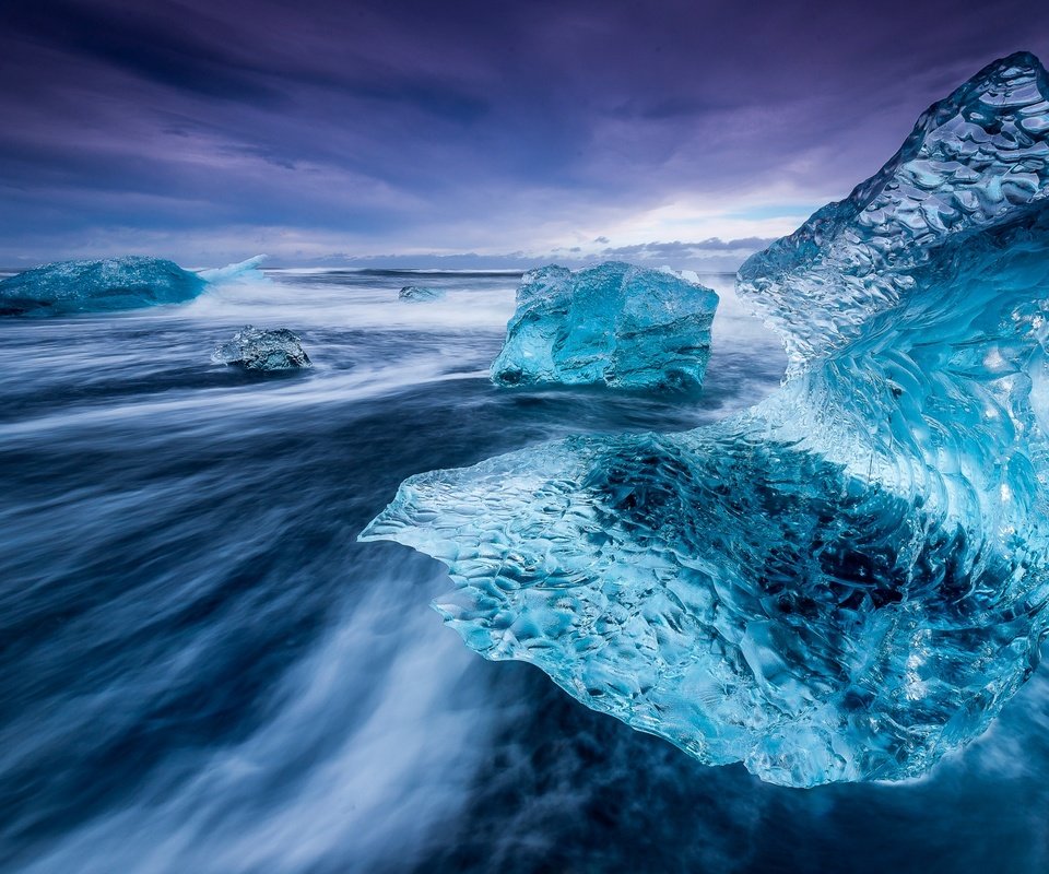 Обои зима, море, лёд, льдины, ледник, winter, sea, ice, glacier разрешение 2048x1365 Загрузить