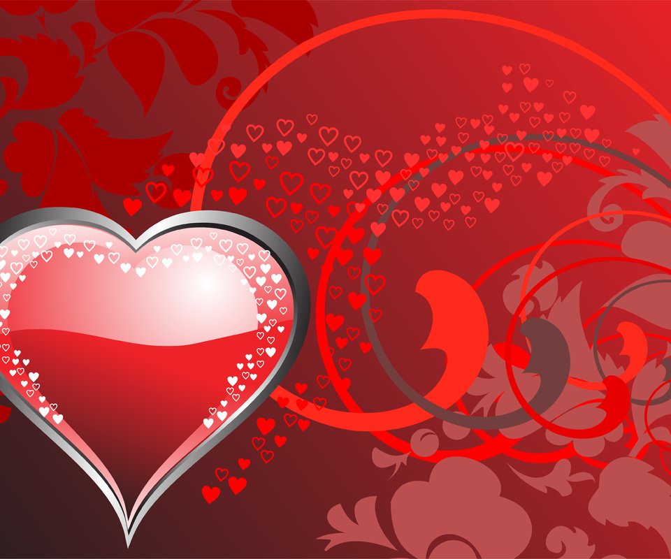 Обои вектор, цвет, красный, сердце, любовь, сердечки, день влюбленных, vector, color, red, heart, love, hearts, valentine's day разрешение 6416x4101 Загрузить