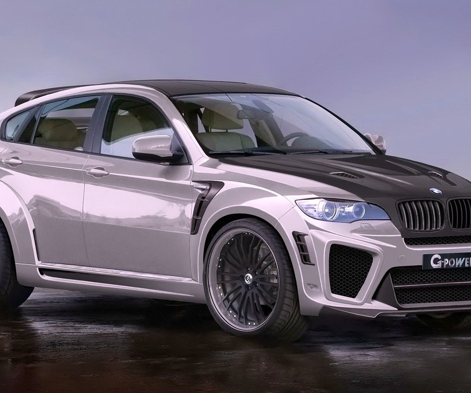 Обои красота, бмв, бмв х6 тайфун, beauty, bmw, bmw x6 typhoon разрешение 1920x1080 Загрузить