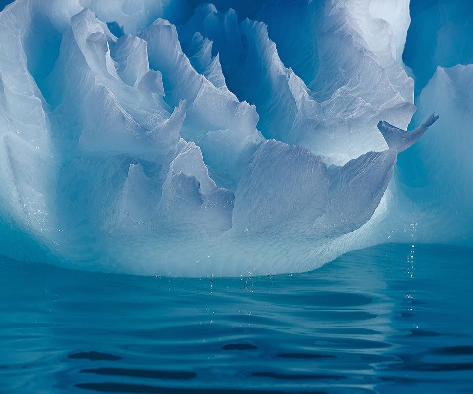 Обои вода, лёд, айсберг, холод, внутри, water, ice, iceberg, cold, inside разрешение 1920x1200 Загрузить