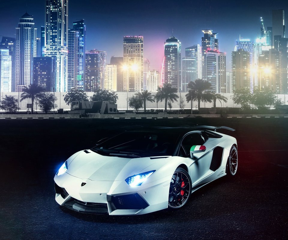 Обои дизайн, город, освещение, ламборджини авентадор, lp760-4, design, the city, lighting, lamborghini aventador разрешение 2000x1280 Загрузить