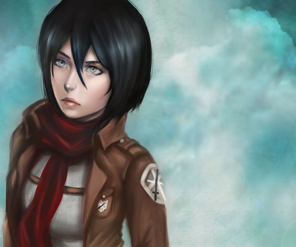 Обои глаза, манга, арт, mikasa ackerman, девушка, фон, взгляд, аниме, волосы, лицо, eyes, manga, art, girl, background, look, anime, hair, face разрешение 2060x1539 Загрузить