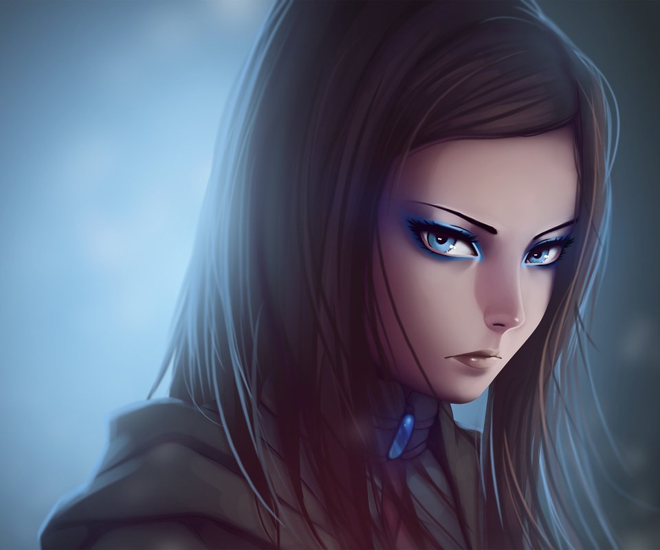 Обои арт, девушка, аниме, re-l mayer, эрго прокси, art, girl, anime, ergo proxy разрешение 2480x2019 Загрузить