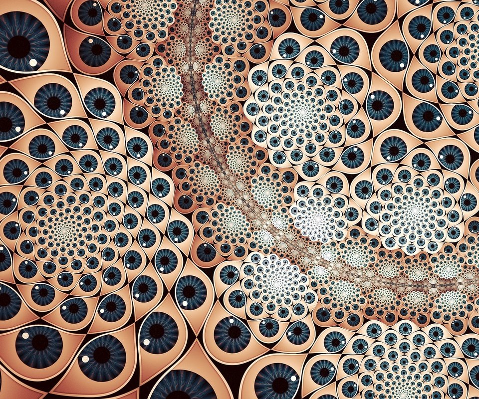 Обои абстракция, узоры, круги, abstraction, patterns, circles разрешение 1920x1200 Загрузить