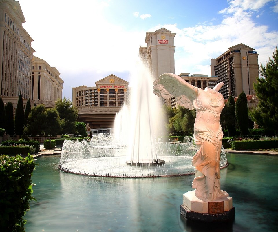 Обои фонтан, сша, лас-вегас, лас вегас, caesars palace, цезарь-палас, fountain, usa, las vegas, caesar's palace разрешение 1920x1280 Загрузить