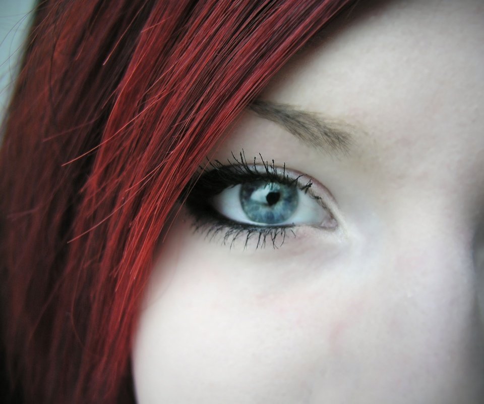 Обои глаза, девушка, портрет, рыжая, волосы, eyes, girl, portrait, red, hair разрешение 2560x1920 Загрузить