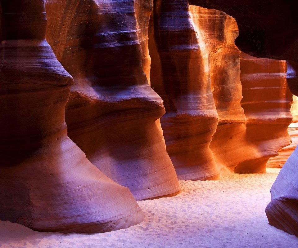 Обои каньон, сша, каньон антилопы, аризона, штат аризона, canyon, usa, antelope canyon, az, arizona разрешение 1920x1080 Загрузить