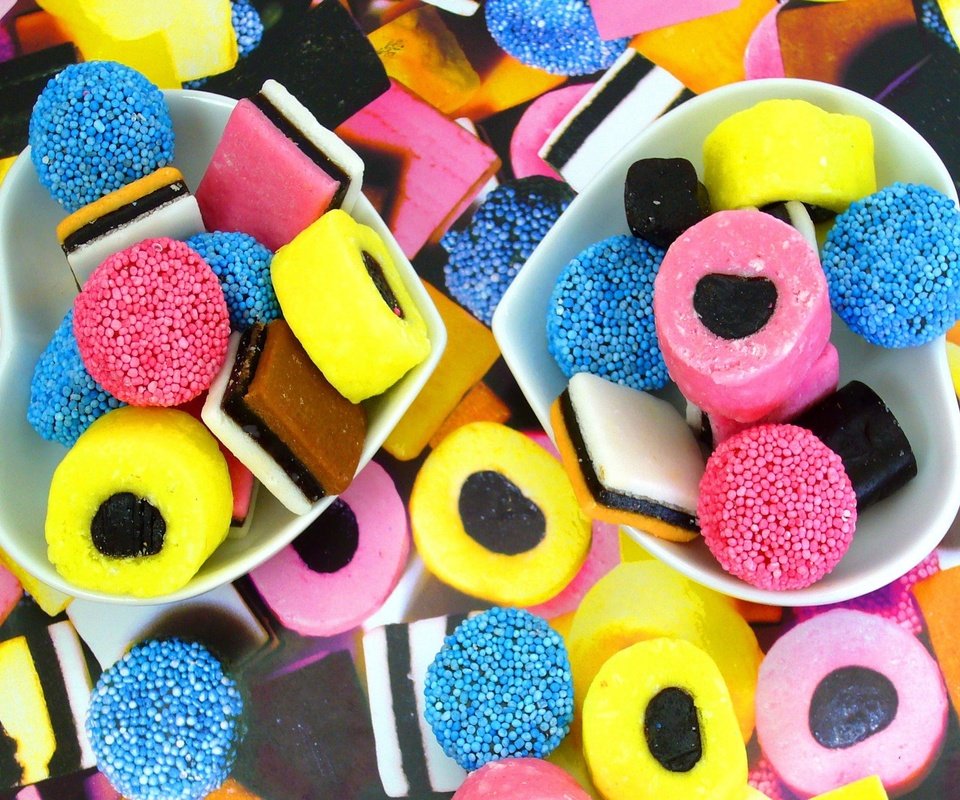 Обои конфеты, сладости, разноцветный, мармелад, candy, sweets, colorful, marmalade разрешение 2811x1979 Загрузить
