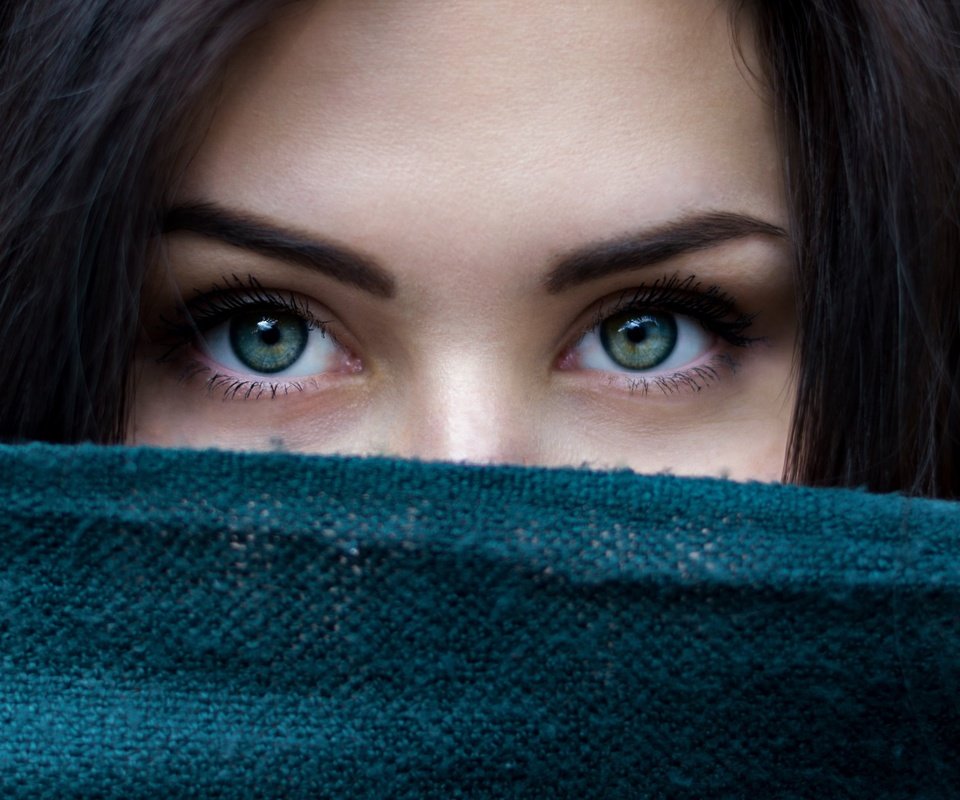 Обои глаза, девушка, модель, волосы, лицо, ресницы, eyes, girl, model, hair, face, eyelashes разрешение 3648x2052 Загрузить