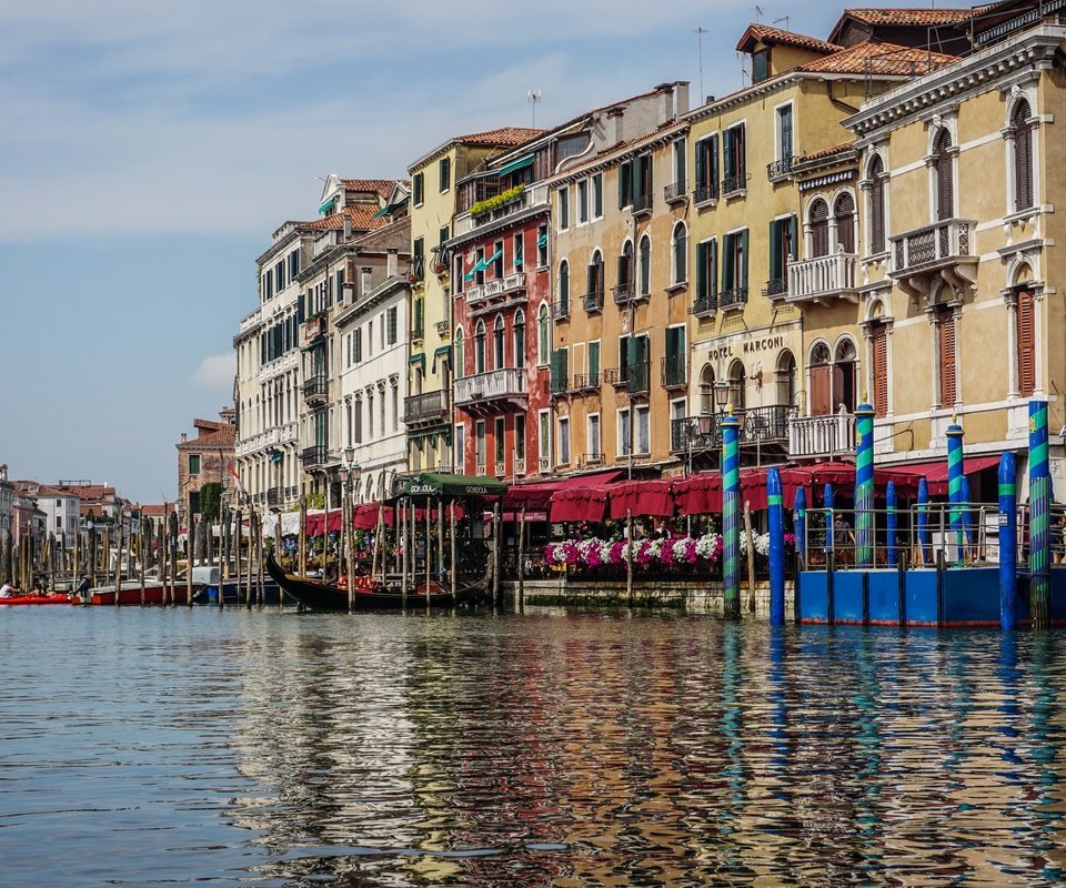 Обои вода, венеция, канал, италия, гранд-канал, water, venice, channel, italy, the grand canal разрешение 6000x4000 Загрузить