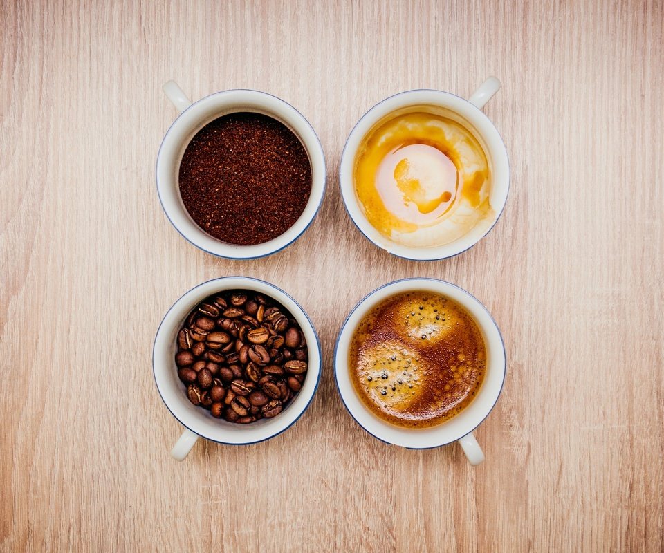 Обои кофе, кофейные зерна, чашки, сорт, coffee, coffee beans, cup, grade разрешение 2560x1600 Загрузить