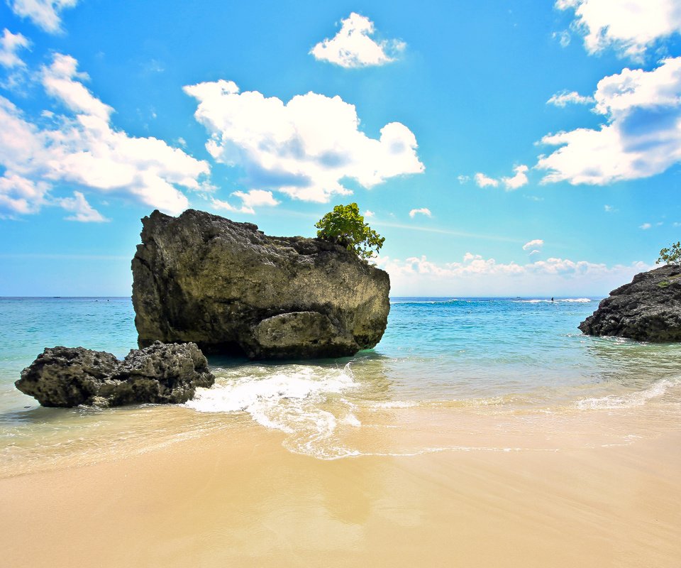 Обои камни, море, пляж, stones, sea, beach разрешение 4703x3035 Загрузить