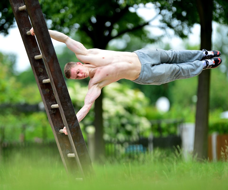 Обои поза, мужики, мускулы, гимнастика, тренировки, воркаут, pose, men, muscles, gymnastics, workout разрешение 4269x2956 Загрузить