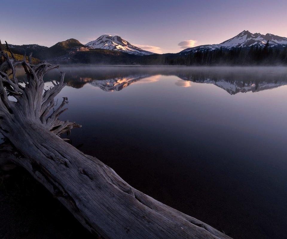 Обои вечер, озеро, горы, дерево, отражение, the evening, lake, mountains, tree, reflection разрешение 1920x1282 Загрузить