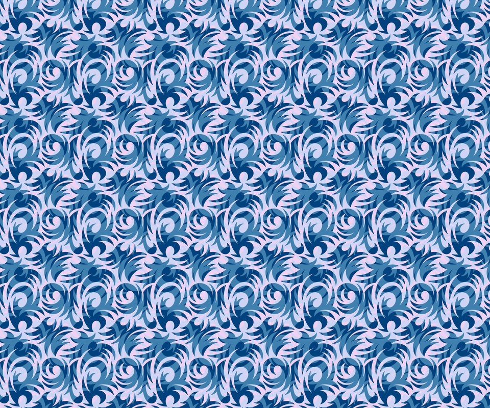 Обои текстура, синий, узор, белый, завитушки, texture, blue, pattern, white, curls разрешение 3000x3000 Загрузить