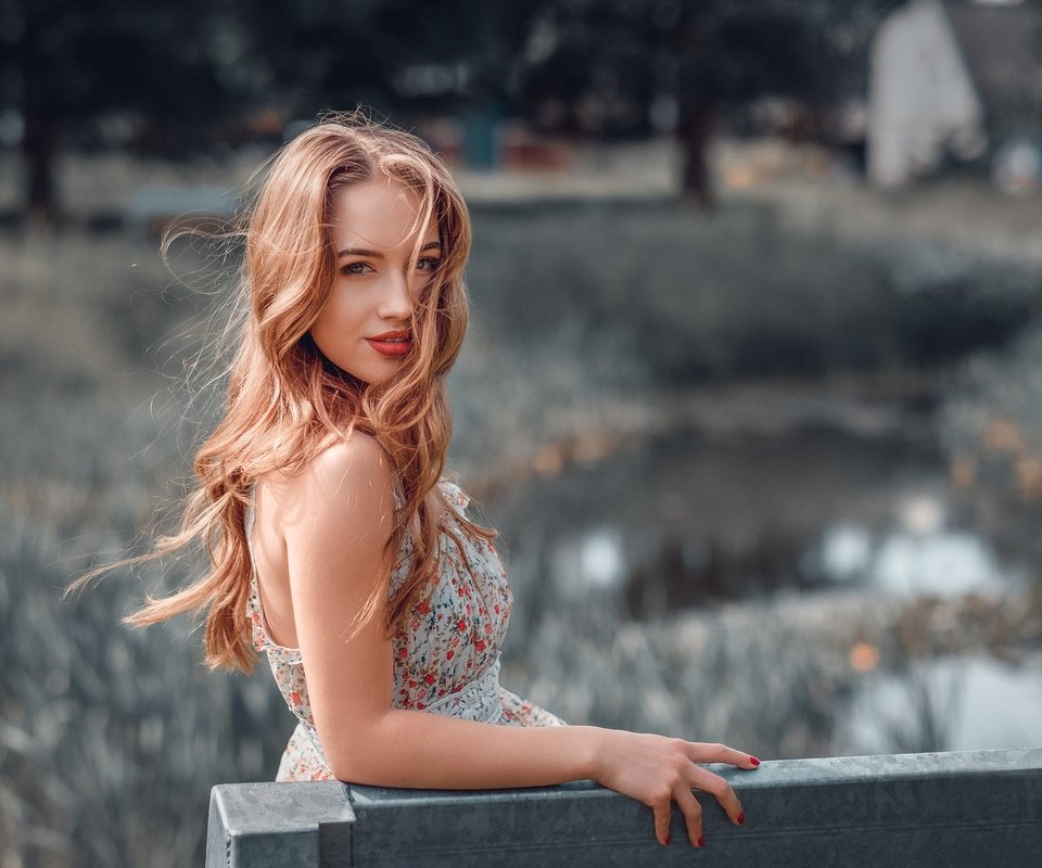 Обои девушка, платье, улыбка, длинные волосы, сарафан, gabia, saulius ke, girl, dress, smile, long hair, sundress, callejon разрешение 2000x1600 Загрузить