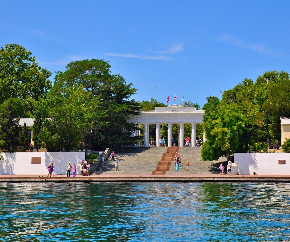 Обои пристань, севастополь, графская пристань, marina, sevastopol, grafskaya pristan разрешение 1922x1354 Загрузить