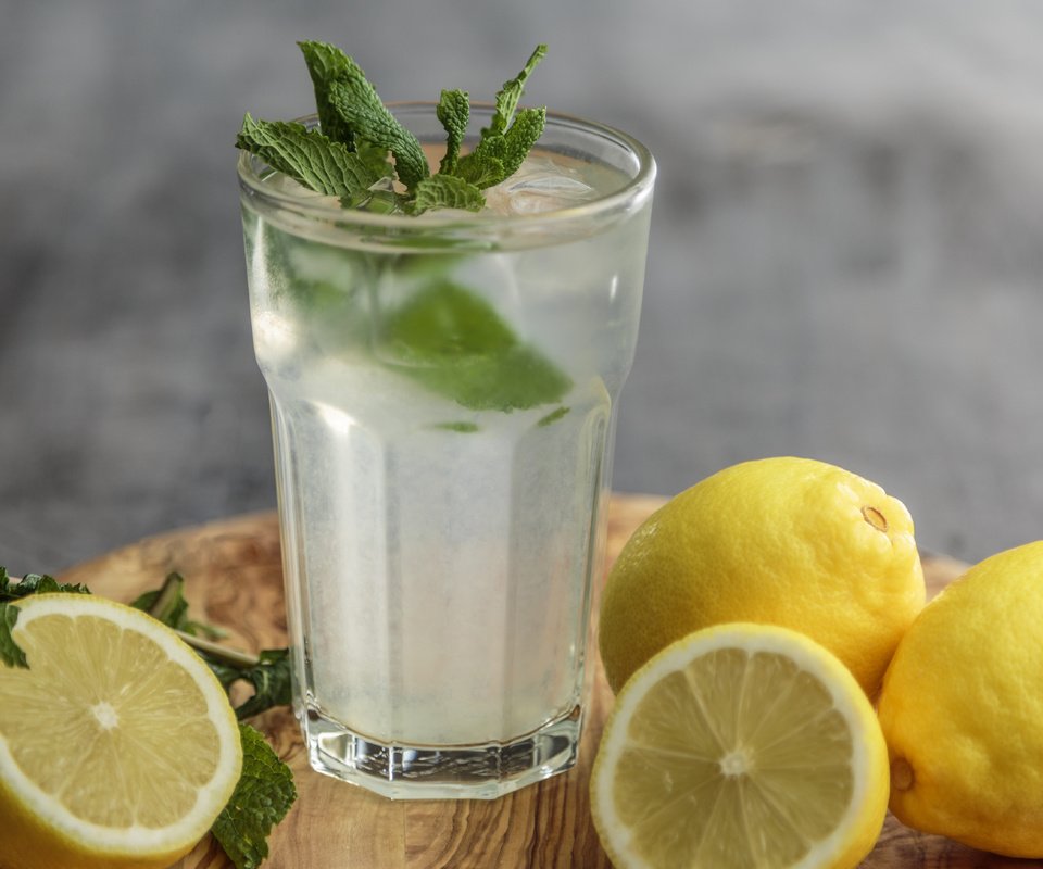 Обои мята, фото, лимон, лимонад, mint, photo, lemon, lemonade разрешение 5568x3712 Загрузить