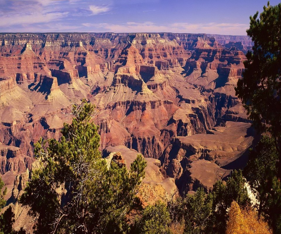 Обои небо, grand canyon national park, гранд каньон, горы, скалы, каньон, сша, ущелье, аризона, национальный парк, the sky, the grand canyon, mountains, rocks, canyon, usa, gorge, az, national park разрешение 1920x1080 Загрузить