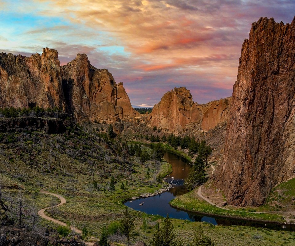 Обои река, горы, природа, river, mountains, nature разрешение 2400x1350 Загрузить