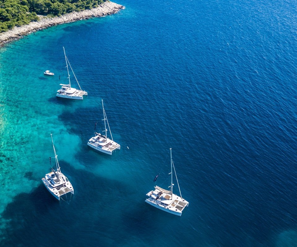 Обои море, яхты, побережье, хорватия, sea, yachts, coast, croatia разрешение 2500x1404 Загрузить