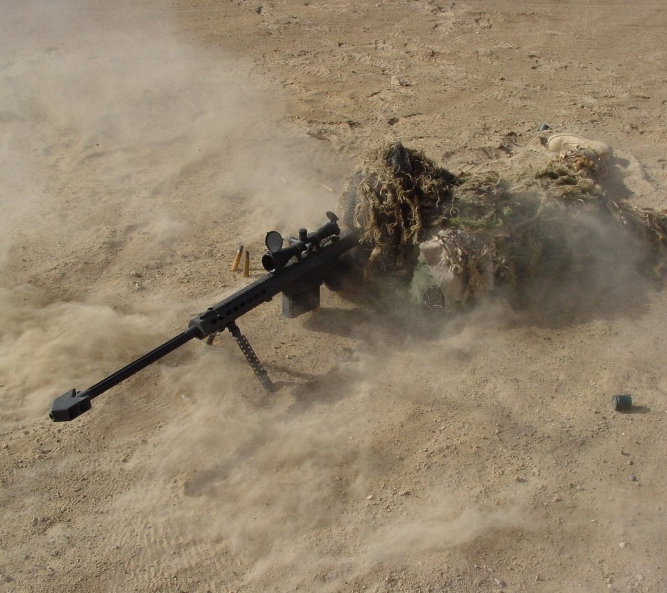 Обои песок, снайпер, винтовка, sand, sniper, rifle разрешение 2272x1704 Загрузить