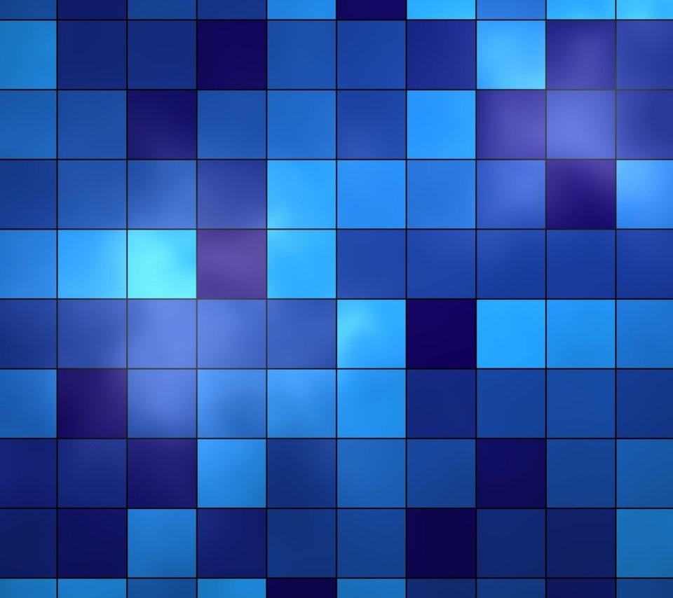 Обои синий, квадраты, blue, squares разрешение 2560x1600 Загрузить