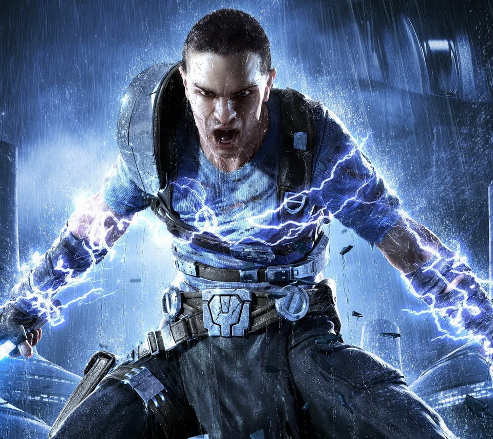 Обои ярость, дождь, мечи, star wars the force unleashed 2, джедай, rage, rain, swords, jedi разрешение 2560x1600 Загрузить