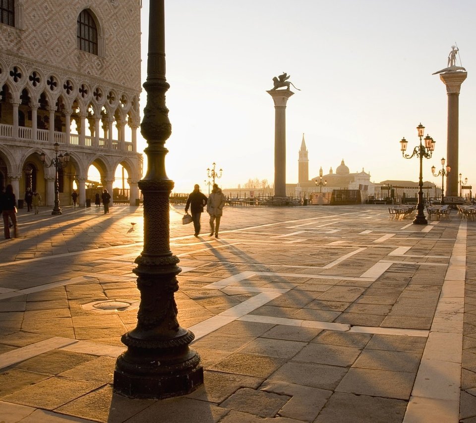 Обои венеция, италия, площадь, сан-марко, venice, italy, area, san marco разрешение 1920x1200 Загрузить