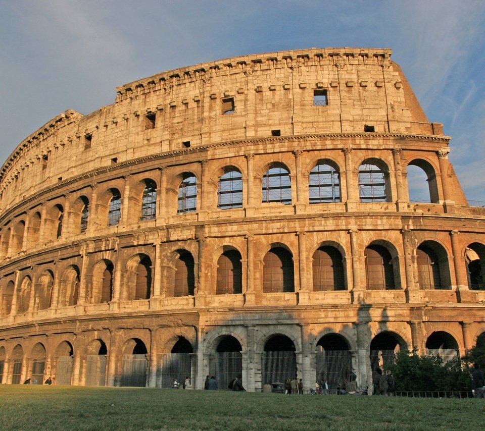 Обои небо, закат, колизей, the sky, sunset, colosseum разрешение 1920x1280 Загрузить