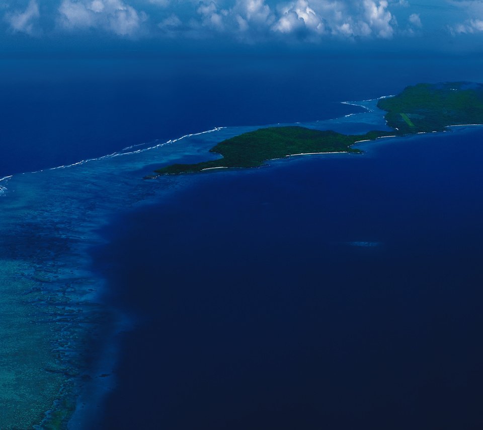 Обои небо, вода, океан, карибские острова, the sky, water, the ocean, caribbean islands разрешение 4000x2173 Загрузить