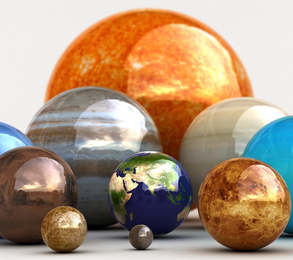 Обои шары, planets, our happy family, наши планеты, планетки, balls, our planet, the planet разрешение 2560x1440 Загрузить