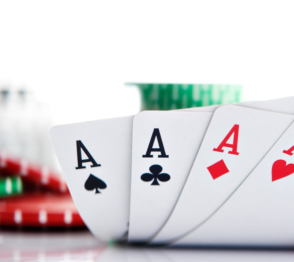 Обои покер, фишки, карты, тузы, poker, chips, card, aces разрешение 3000x2000 Загрузить